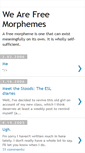 Mobile Screenshot of freemorphemes.blogspot.com