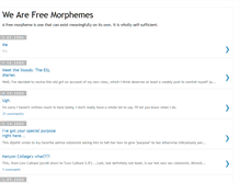 Tablet Screenshot of freemorphemes.blogspot.com