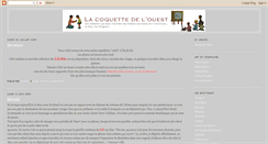 Desktop Screenshot of lacoquettedelouest.blogspot.com