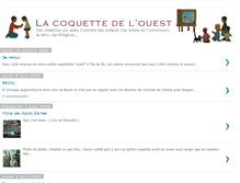 Tablet Screenshot of lacoquettedelouest.blogspot.com