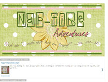 Tablet Screenshot of naptimeadventures.blogspot.com