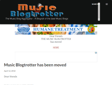 Tablet Screenshot of musicaggregator.blogspot.com