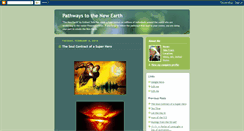Desktop Screenshot of pathwaystothenewearth.blogspot.com