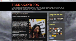 Desktop Screenshot of freeanandjon.blogspot.com