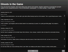 Tablet Screenshot of ghostsinthegame.blogspot.com