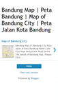 Mobile Screenshot of mapbandung.blogspot.com