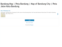 Tablet Screenshot of mapbandung.blogspot.com