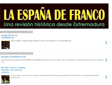 Tablet Screenshot of francorevisionextremadura.blogspot.com