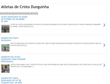 Tablet Screenshot of dunguinhasoccer.blogspot.com