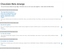 Tablet Screenshot of chocolate-meio-amargo.blogspot.com