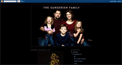 Desktop Screenshot of gundersensfam.blogspot.com