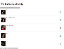 Tablet Screenshot of gundersensfam.blogspot.com