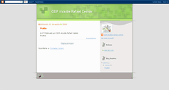 Desktop Screenshot of alcalderafaelcedres.blogspot.com