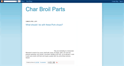 Desktop Screenshot of charbroilparts.blogspot.com