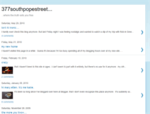 Tablet Screenshot of 377southpopestreet.blogspot.com