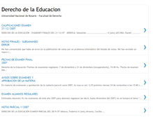 Tablet Screenshot of derechodelaeducacion.blogspot.com