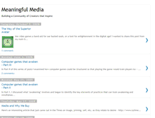 Tablet Screenshot of meaningfulmedia.blogspot.com