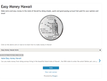 Tablet Screenshot of hawaii-money-survey.blogspot.com