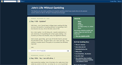 Desktop Screenshot of lifewithoutgambling.blogspot.com