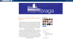 Desktop Screenshot of municipiobraga-documentos.blogspot.com