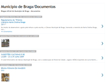 Tablet Screenshot of municipiobraga-documentos.blogspot.com