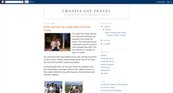 Desktop Screenshot of croatiagaytravel.blogspot.com