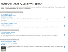 Tablet Screenshot of profesorjorgesanchez.blogspot.com