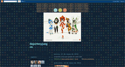 Desktop Screenshot of deportsygame.blogspot.com