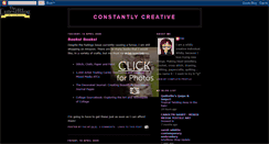 Desktop Screenshot of creativefae.blogspot.com