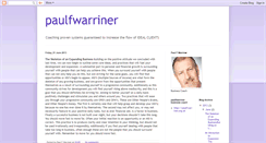 Desktop Screenshot of paulfwarriner.blogspot.com