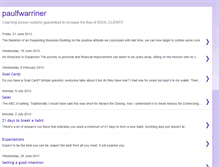 Tablet Screenshot of paulfwarriner.blogspot.com