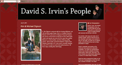 Desktop Screenshot of davidsirvin2010.blogspot.com