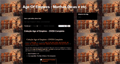Desktop Screenshot of ageofempires-ajudas.blogspot.com