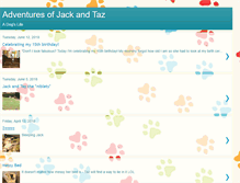 Tablet Screenshot of jackandtaz.blogspot.com