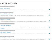 Tablet Screenshot of cadetsantjulia.blogspot.com