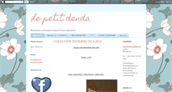 Desktop Screenshot of lepetitdenda.blogspot.com