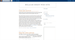 Desktop Screenshot of belajar-bikinweb.blogspot.com