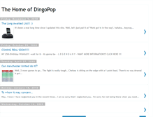 Tablet Screenshot of dingopop.blogspot.com