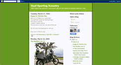 Desktop Screenshot of dual-sportingxcounty.blogspot.com