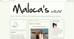 Desktop Screenshot of malocaswear.blogspot.com