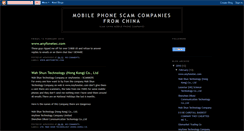 Desktop Screenshot of chinamobile-phones.blogspot.com