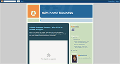 Desktop Screenshot of mlmhomebusinesses.blogspot.com