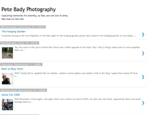Tablet Screenshot of petebady.blogspot.com