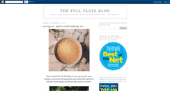 Desktop Screenshot of fullplatecookinglessons.blogspot.com