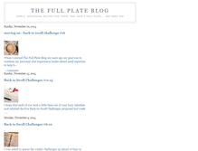 Tablet Screenshot of fullplatecookinglessons.blogspot.com