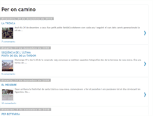 Tablet Screenshot of peroncamino.blogspot.com