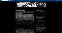 Desktop Screenshot of hcguitaronline.blogspot.com