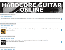 Tablet Screenshot of hcguitaronline.blogspot.com