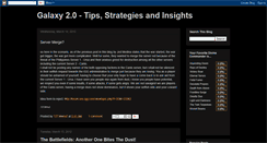 Desktop Screenshot of galaxy2theempire.blogspot.com