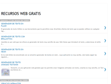 Tablet Screenshot of losrecursosgratis.blogspot.com
